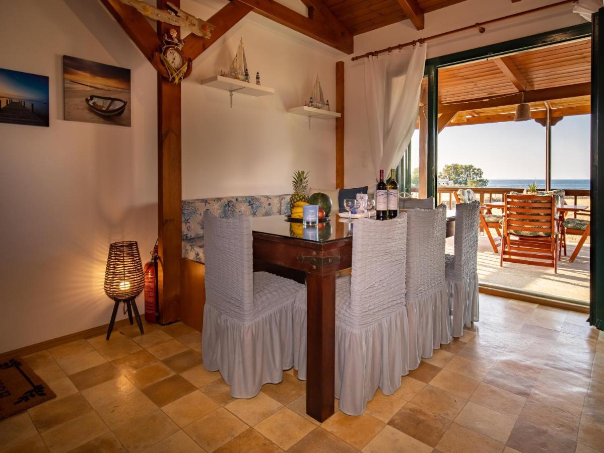 Mayia Sunset Sea Front House Gouves Heraklion Exteriör bild
