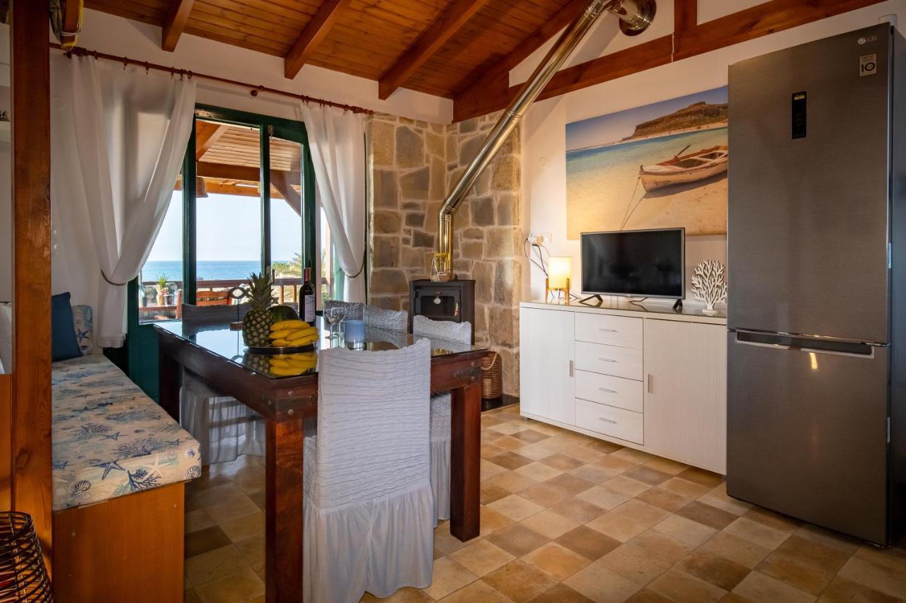 Mayia Sunset Sea Front House Gouves Heraklion Exteriör bild
